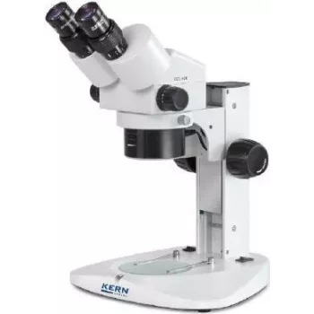 Stereo zoom mikroskop Kern Optics OZL 456 binokulární 50x dopadlé & procházející LED