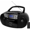 SENCOR SPT 3907B CD BT MP3 USB AUX Portable CD Player with Bluetooth and FM Radio, Black