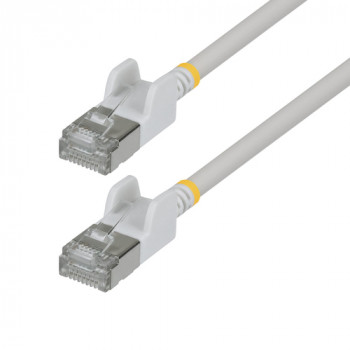 StarTech Slim Cat6a U/FTP Patch Cable RJ45, 0.5 m, White