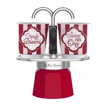Bialetti Mini Express Moka konvička sada se 2 šálky (5461)