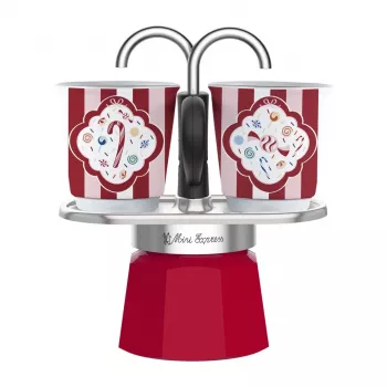 Bialetti Mini Express Moka konvička sada se 2 šálky (5461)