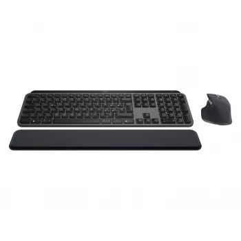 Sada bezdrátové klávesnice a myši Logitech MX Keys S Combo, italské rozložení, grafitová