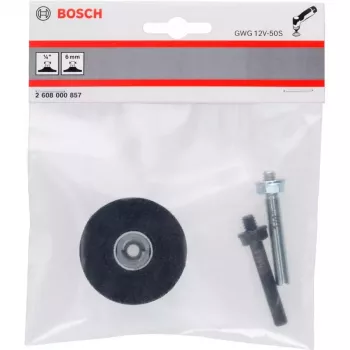 Opěrný talíř Bosch 2608000857, 50 mm, Quick Lock, černý (pro GWG 12V-50 S Professional)