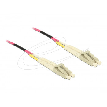 Optický kabel Delock 80156 LC Duplex na LC Duplex multimode OM4, 75 m