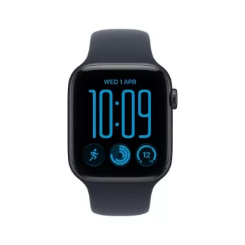 Chytré hodinky Apple Watch SE 3 GPS + Cellular 40 mm, hliníkové pouzdro Midnight se sportovním páskem Blue - M/L