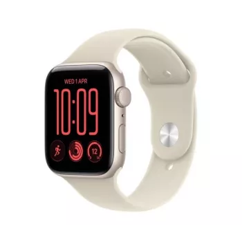 Chytré hodinky Apple Watch SE 3 GPS 40 mm, hliníkové pouzdro Starlight se sportovním páskem Sand - M/L