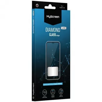 Ochranné sklo displeje MyScreen Diamond Glass Lite Edge Full Glue pro Apple iPhone 16, černé