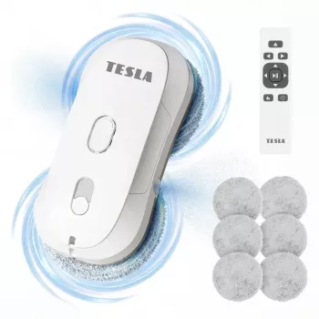 Robot na čištění oken Tesla RoboStar W400 Pro s rotujícími mopy (ROBW400WHTPRO)