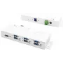 Rozbočovač EXSYS EX-1189HMVS-3W USB 3.2 Gen 1 (3.1 Gen 1) Type-B, bílý