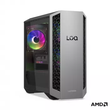 Desktop PC Lenovo LOQ Tower 26ADR10 - AMD Ryzen 7 8745HX, 32 GB RAM, 1 TB SSD, NVIDIA GeForce RTX 5050 8 GB, Windows 11 Home