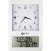 Rádiové nástěnné hodiny Geemarc VISO50, bílé (VISO50_WH_VDE)