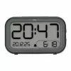 Digitální budík TFA Dostmann Bingo Hybrid, LCD/LED displej, černý/antracitový, 60.2048.01