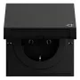 Zásuvka SCHUKO Gira 445474 KD, System 70, černá