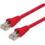 Patch kabel Telegärtner Cat6a S/FTP, 6 m, červený