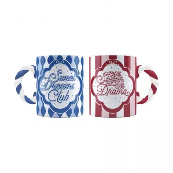 Sada hrnků Bialetti Candyland, 2 ks x 300 ml
