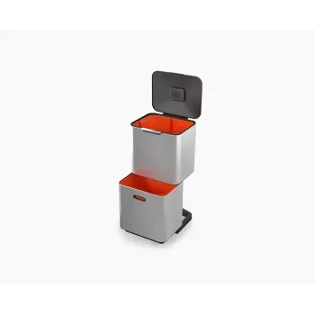 Odpadkový koš Totem Max 60 L Steel Joseph Joseph (30060)