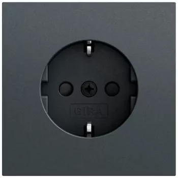 Zásuvka SCHUKO System 70 SP Gira, antracit, 445373