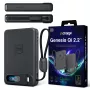 Bezdrátová nabíječka 3mk incharge Genesis Qi2 25W + PD 45W s vestavěným kabelem USB-C, černá
