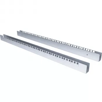 Zadní 19 inch montážní lišty EFB Elektronik 15HE pro X-Rack, sada 2 ks