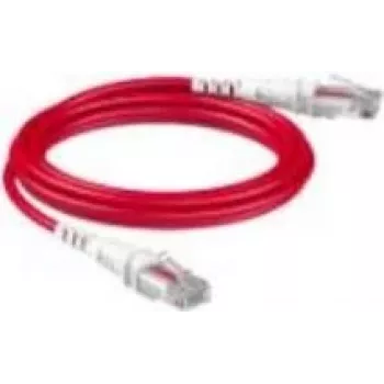 Patch kabel PatchSee Cat6a U/UTP RJ45, 9,7 m, červený