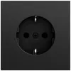 GIRA 418874 SCHUKO Socket System 70 Black