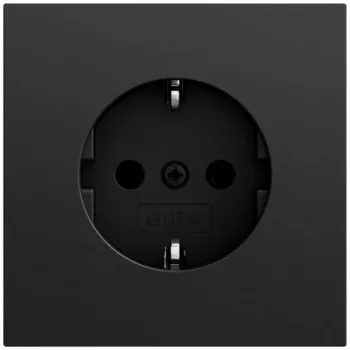 GIRA 418874 SCHUKO zásuvka System 70 černá