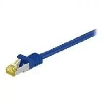 Patch kabel Wentronic Goobay Cat7 S/FTP (PiMF), 7,5 m, modrý, LSZH bez halogenů, měď, RJ45