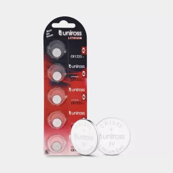 Uniross Batteries Lithium Button CR1225 3V - SP5 General Purpose Battery
