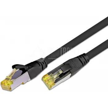 Patch kabel Wirewin Cat6a S/FTP, 2 m, černý