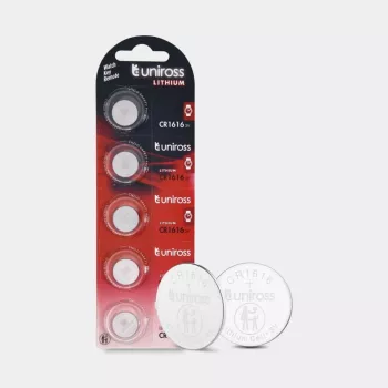 Uniross Batteries CR1616 Lithium Button Cell 3V - SP5