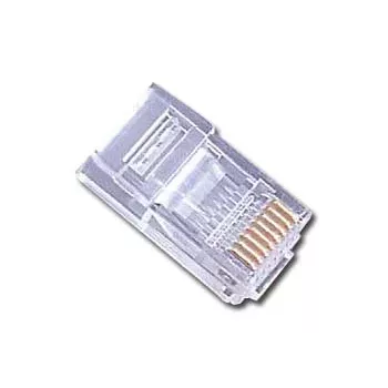 Konektor RJ45 Gembird 8P8C, Cat 5e UTP, pro plný drát, 10 ks (PLUG3UP6/10)