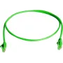 Propojovací kabel Telegärtner Cat6 U/UTP, 0,5 m, zelený