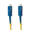 Optický patch kabel Qoltec SC/UPC na SC/UPC Single-Mode Simplex, 3 m