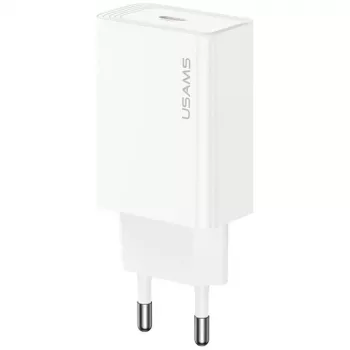 Nabíječka Usams T69 20W USB-C bílá