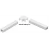 Stasiński Electrical Installation Trunking Angle Connector LK 40x25, White (1 pc.)