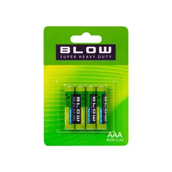 BLOW Battery AAA R03P Super Heavy Duty blister 4 pieces