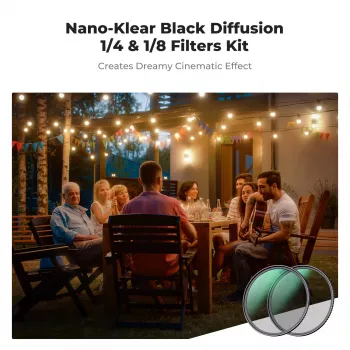 Sada filtrů K&F Concept 2v1 Black Diffusion 1/4 a 1/8, 67 mm (SKU.1714V1)
