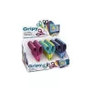 Nůžky na tvoření WEDO Gripy, kulaté, 130 mm, pro praváky, nerez – stojan 30 ks