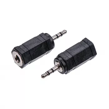 Audio adaptér Gembird 3,5 mm zásuvka na 2,5 mm zástrčku