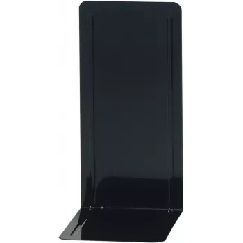 Podpěra registratury WEDO (Š)140 x (H)120 x (V)240 mm, černá z kovu, plastem potažená - 2 ks