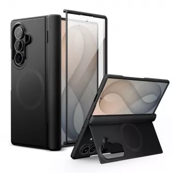 Pouzdro Tech-Protect Kevlar Aura MagSafe pro Galaxy Z Fold 8 Ultra, černé