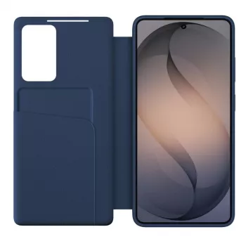 Pouzdro peněženka Tech-Protect Smart Wallet pro Samsung Galaxy S26 FE, námořnická modrá