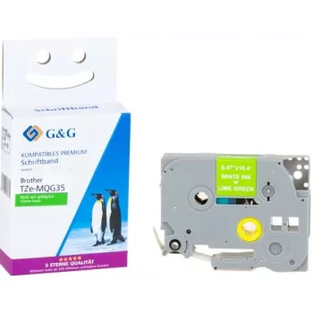 Popisovací páska G&G kompatibilní s Brother TZe-MQG35