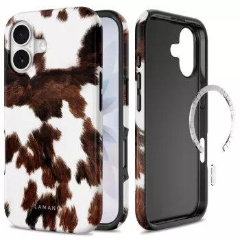 Pouzdro MagSafe Tech-Protect Lamano pro iPhone 17, Soft Herd