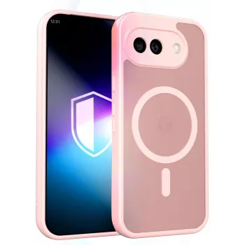 Pouzdro 3mk Misty MagCase pro Google Pixel 10a, růžové