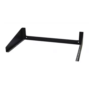 Allnet SMW Series 19 inch Wall Mount Bracket, 6U, 276 mm Depth, Black (ALL-SMW6USCHWARZ)