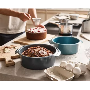 Joseph Joseph Nest Bake 2 pcs, round blue Cake Mould