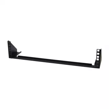 Allnet SMW Series 19 inch Wall Mount Bracket, 2U, 98 mm Depth, Black (ALL-SMW2USCHWARZ)