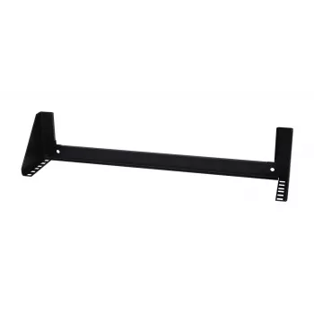 Allnet SMW Series 19 inch Wall Mount Bracket, 2U, 98 mm Depth, Black (ALL-SMW2USCHWARZ)