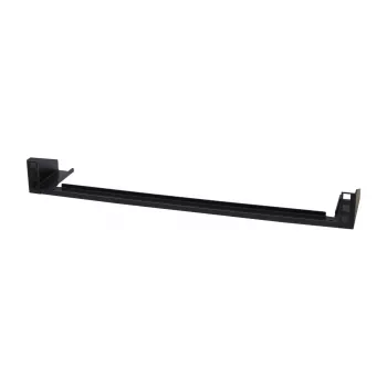ALLNET 19 inch 1U Wall Mount Angle Bracket, 54 mm Depth, SMW Series - Black